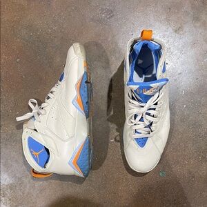 Air Jordan 7 Ceramics Cream and Blue